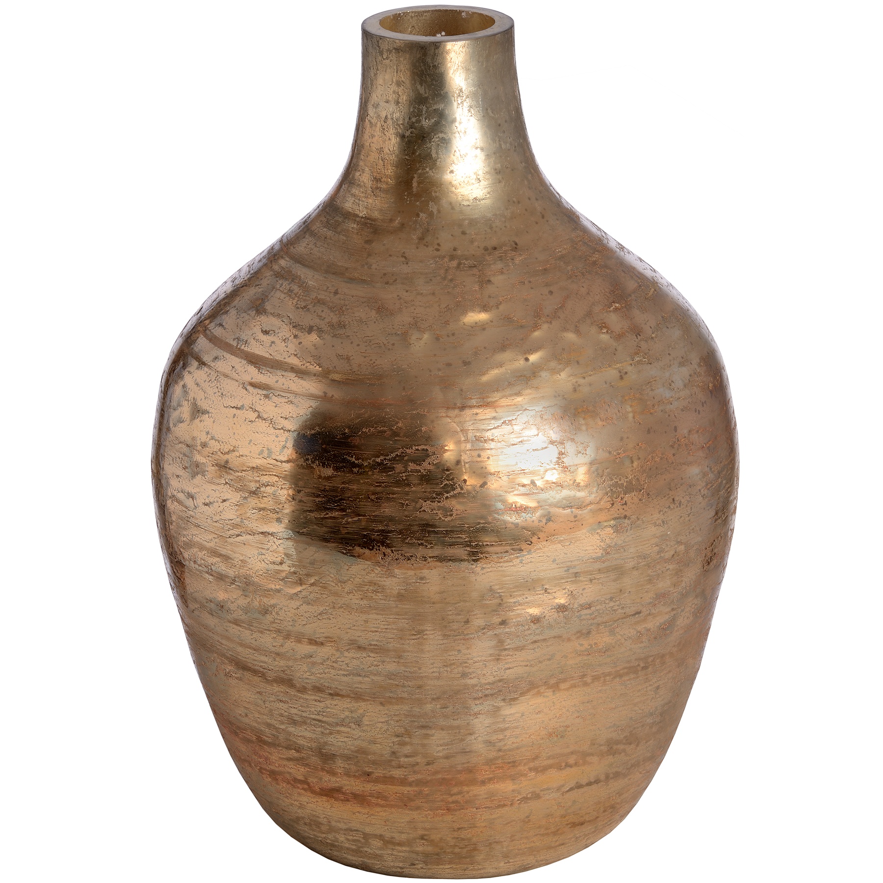 Rose Gold Metallic Lustre Large Hour Glass Vase Get 10 Off